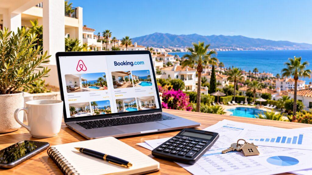 Fiscalité des revenus Airbnb et Booking en Espagne : déclaration Modelo 210 et impôts des propriétaires non-résidents